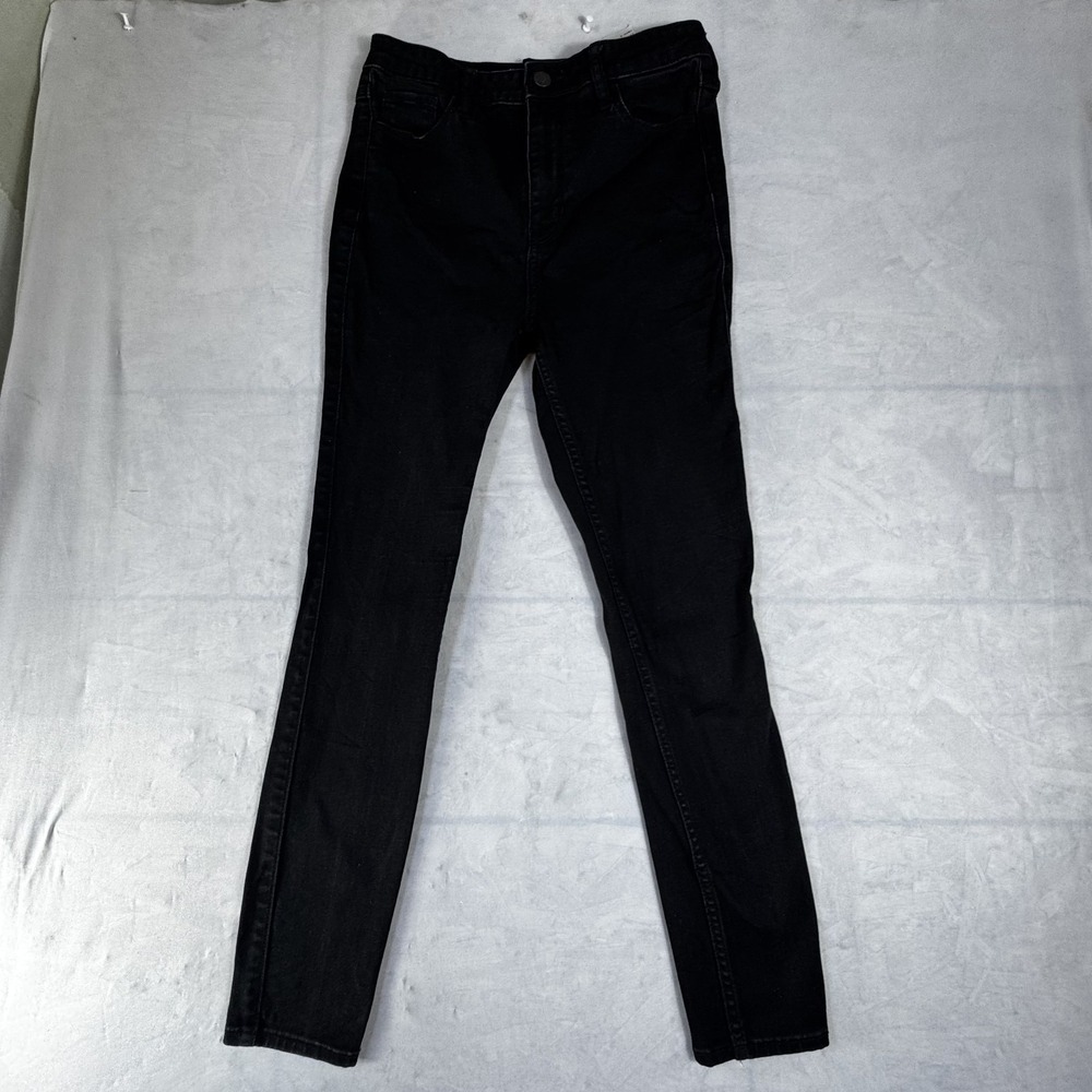 Hollister Womens Super Skinny Jeans Black Ultra‎ High-Rise Classic Stretch 5S